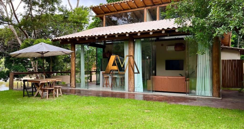 CASA COM 3 SUÍTES EM AÇU DA TORRE - BEIRA LAGO - RESERVA ARUÁ