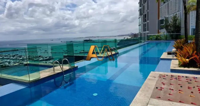 Apartamento 1/4 no cloc marina residence - porteira fechada