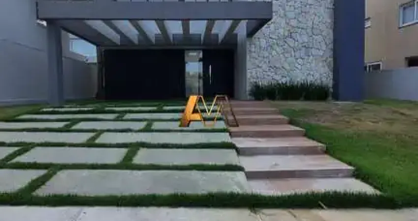 CASA MODERNA DE 5 SUÍTES NO ALPHAVILLE LITORAL NORTE I