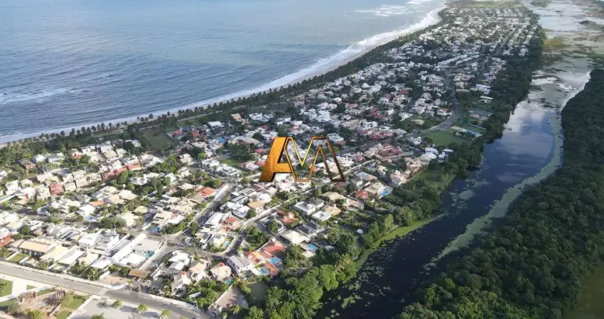 Terreno em condomínio fechado à venda na Rua Alameda Humaitá, 235, Guarajuba, Camaçari
