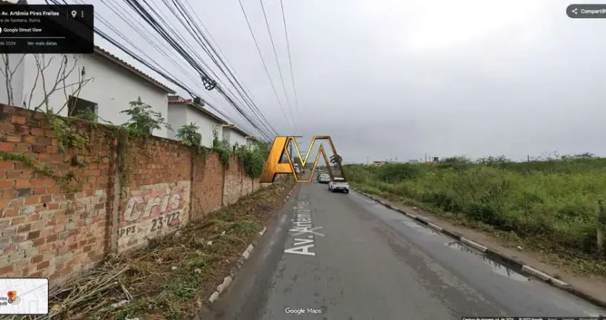 Terreno à venda no bairro santo antônio dos prazeres - feira de santana/ba