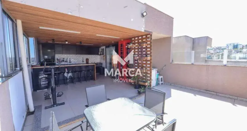 Cobertura para aluguel, 3 quartos, 1 suíte, 3 vagas, palmeiras - belo horizonte/mg