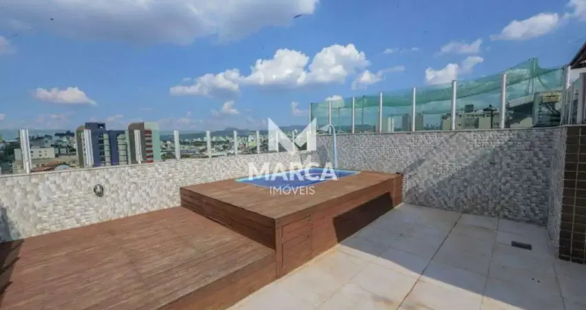 Cobertura para aluguel, 3 quartos, 1 suíte, 2 vagas, caiçaras - belo horizonte/mg