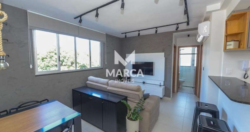 Apartamento para aluguel, 2 quartos, 1 suíte, 1 vaga, Ouro Preto - Belo Horizonte/MG