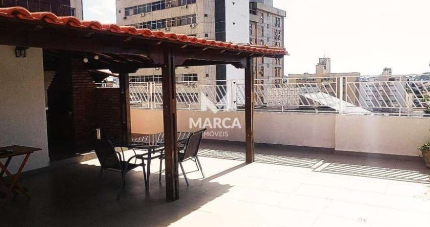 Cobertura para aluguel, 3 quartos, 1 suíte, 2 vagas, Cidade Nova - Belo Horizonte/MG