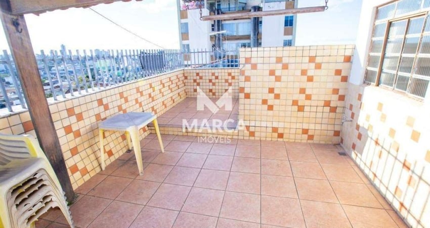 Cobertura para aluguel, 4 quartos, 1 suíte, 1 vaga, Carlos Prates - Belo Horizonte/MG