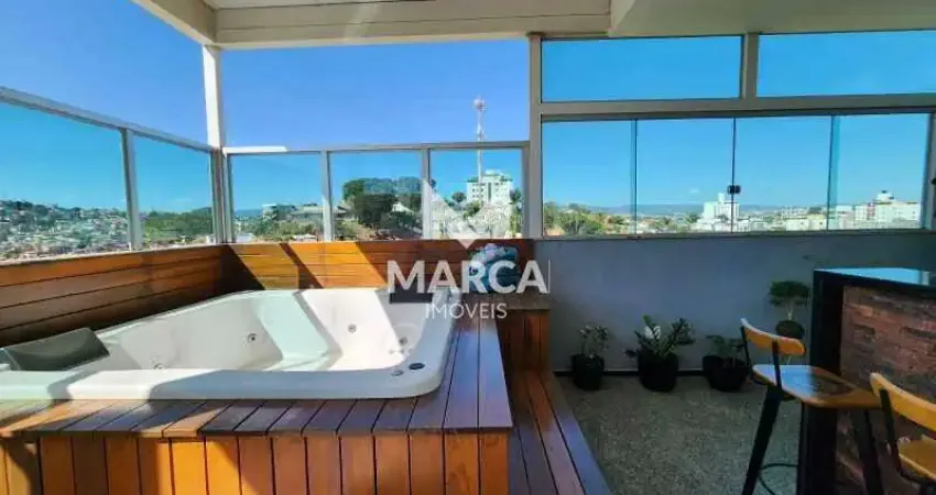 Cobertura à venda, 3 quartos, 1 suíte, 2 vagas, manacás - belo horizonte/mg