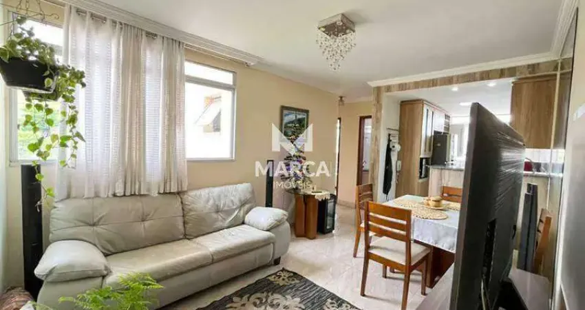 Apartamento à venda, 2 quartos, 1 suíte, 1 vaga, paquetá - belo horizonte/mg