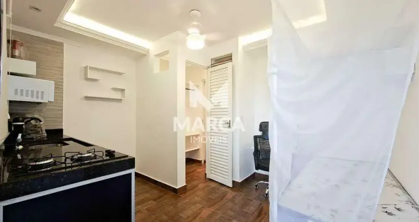 Flat para aluguel, 1 quarto, 1 suíte, caiçaras - belo horizonte/mg