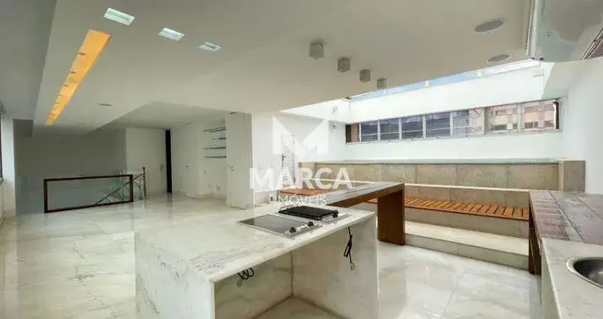 Cobertura à venda, 4 quartos, 2 suítes, 3 vagas, savassi - belo horizonte/mg