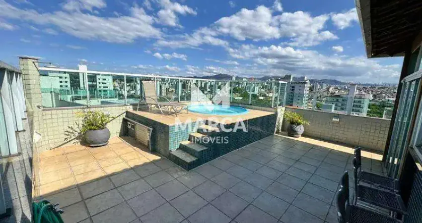 Cobertura à venda, 4 quartos, 1 suíte, 4 vagas, nova floresta - belo horizonte/mg