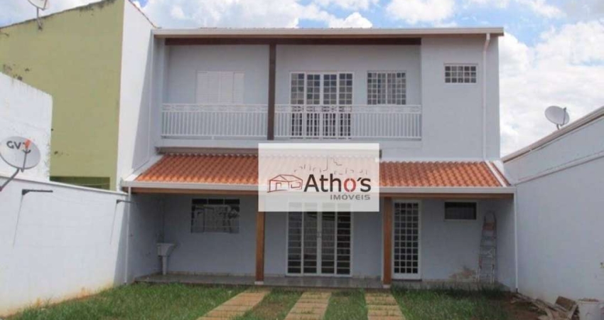 Sobrado com 3 dormitórios à venda, 123 m² por R$ 899.000,00 - Residencial Monte Verde - Indaiatuba/SP