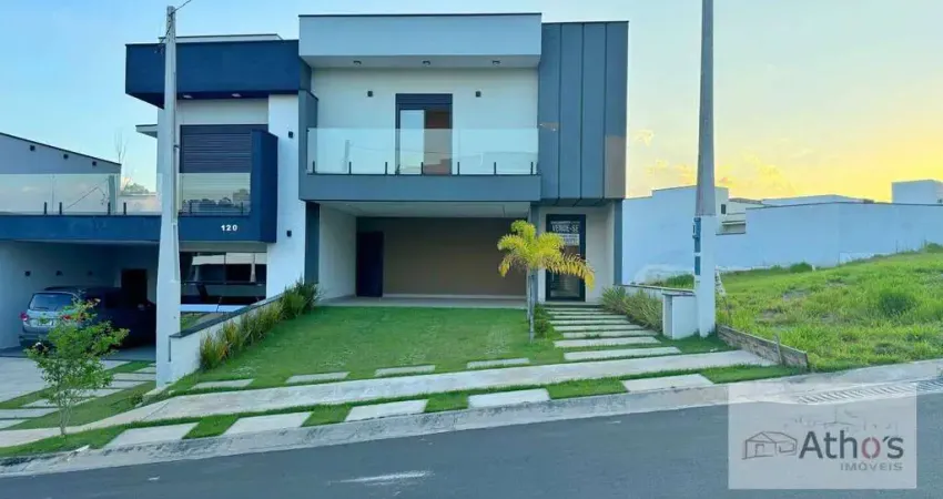 Encantador sobrado 3 dorms ( 3 suítes ) - condomínio park gran reserve - indaiatuba - sp