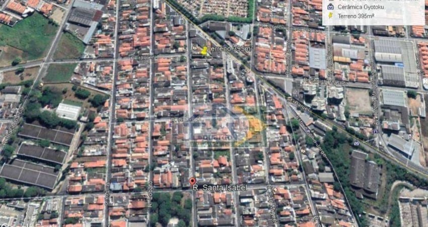 Terreno à venda, 395 m² por R$ 400.000,00 - Cidade Edson - Suzano/SP