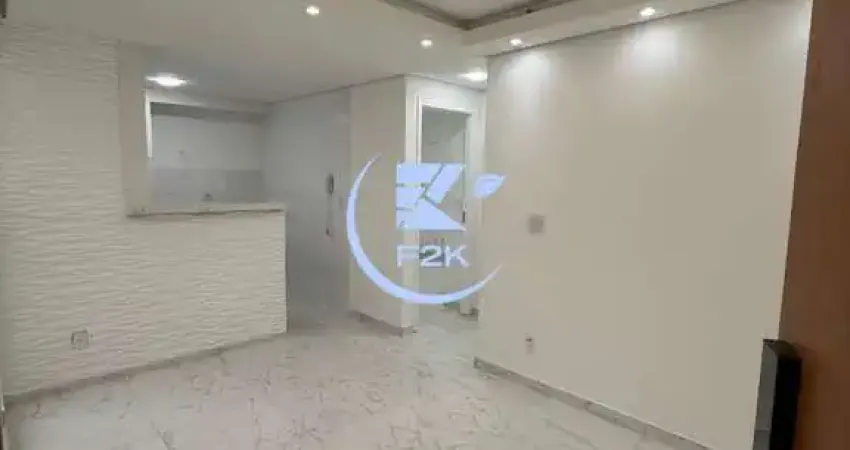 Apartamento à venda Suzano 39,3m², 2 dormitórios, 1 banheiro e vaga de garagem.