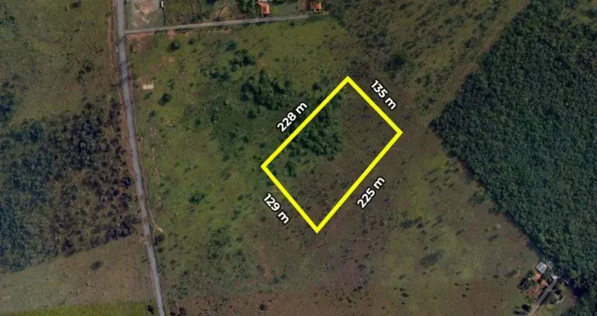 Área com mais de 27.800 m² à venda por r$ 1.770.000 próximo da pedreira seinfra - goiânia/go