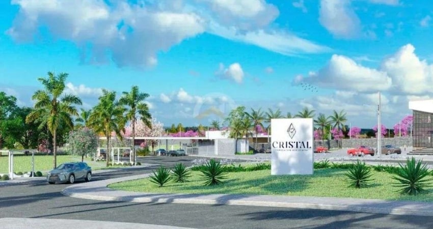 Lote de 1250 m² à venda por R$ 342.251 no Condominio Cristal - Santo Antônio de Goiás