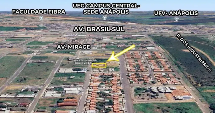 Terreno de 395 m² à venda por R$ 150.000 - Polocentro l - Anápolis