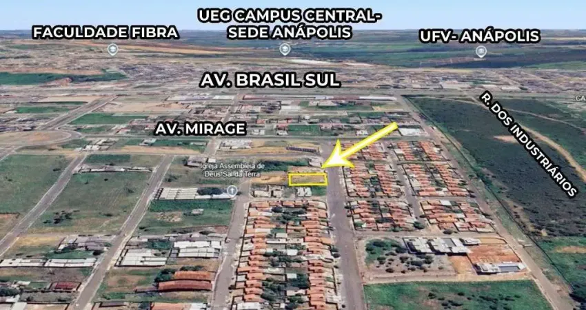 Terreno de 395 m² à venda por R$ 140.000 no Polocentro l - Anápolis