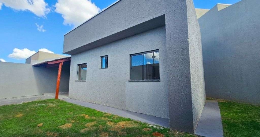 Casa de 84 m² com 03 quartos à venda por R$ 265.000 no Residencial Ravena - Senador Canedo
