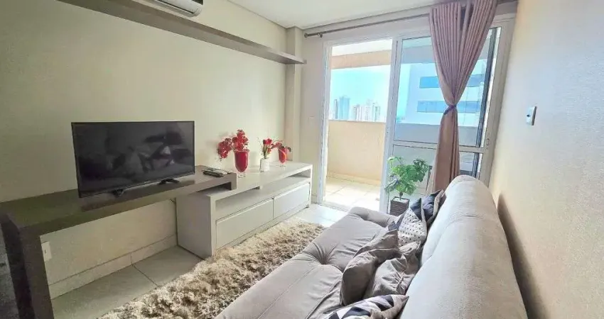 Flat mobiliado de 42m² à venda - brookfield towers - jardim goiás, goiânia/go