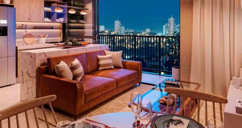 Apartamento de 60m² com 02 quartos à venda, por r$ 475.000 - setor aeroporto - goiânia/go