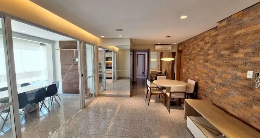 Apartamento de 114 m² com 03 suítes à venda por r$ 1.120.000,00 - residencial acquarelle - setor bueno - goiânia/go.