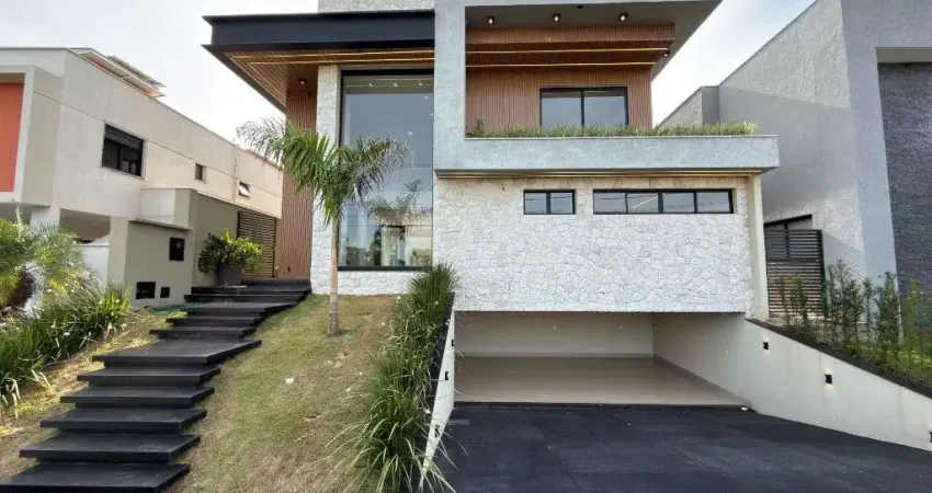 Sobrado de 333 m² com 05 quartos à venda por r$ 2.500.000,00 - jardins capri - senador canedo-go.