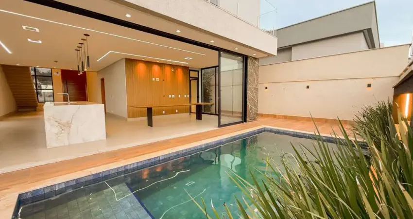 Sobrado de 244m² com 04 suítes à venda - Jardins Bolonha em Senador Canedo/GO