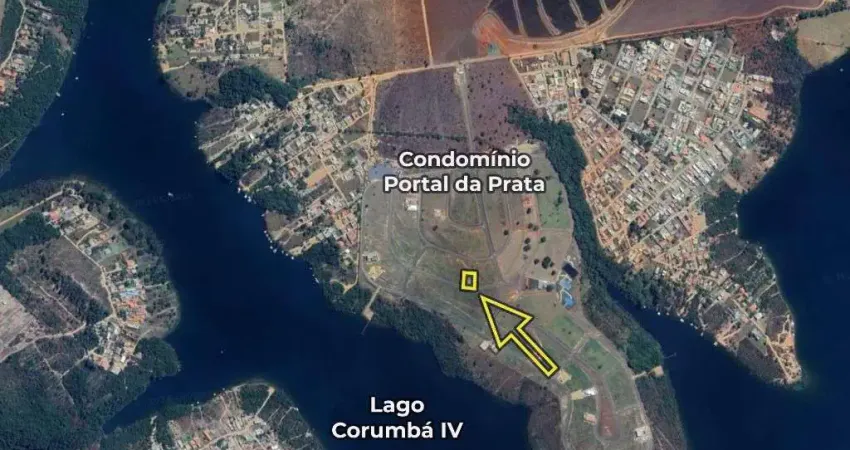 Lote de 800 m² à venda por r$ 600.000 no corumbá 4 - condomínio portal do prata - abadiânia/go