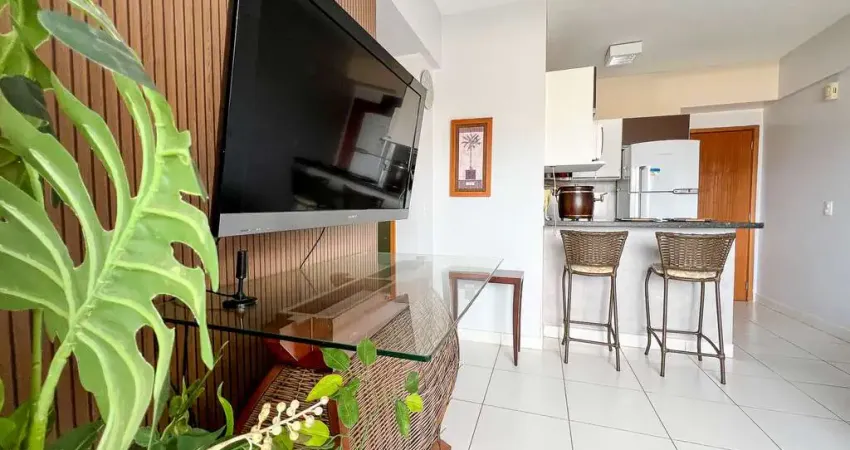 Flat de 52 m² mobiliado com 02 quartos no Residencial Borges Landeiro Santorini - Setor Bueno/ GO