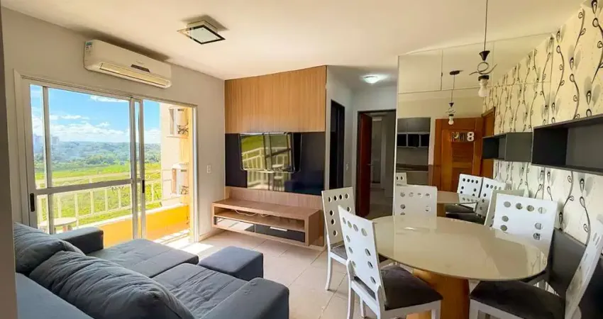 Apartamento mobiliado com 02 quartos disponível para locação no Residencial Felicitá