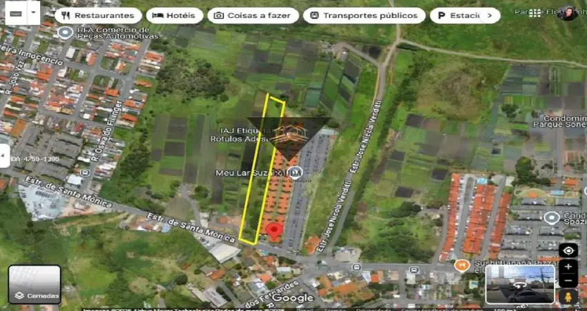 Terreno à venda na Estrada Santa Mônica, Parque Santa Rosa, Suzano