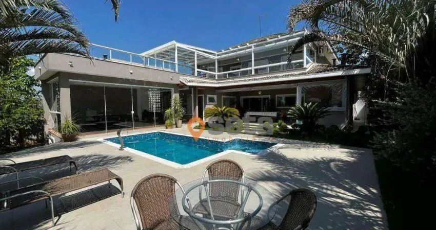 Casa com 4 dormitórios, 400 m² - venda por R$ 4.190.000,00 ou aluguel por R$ 20.960,00/mês - Condomínio Reserva do Paratehy - São José dos Campos/SP
