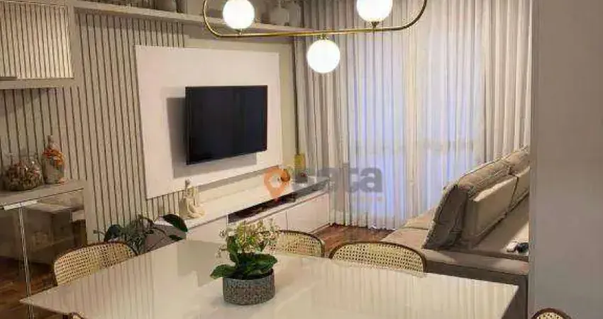 Apartamento com 3 dormitórios para alugar, 70 m² por R$ 5.123,00/mês - Jardim Aquarius - São José dos Campos/SP