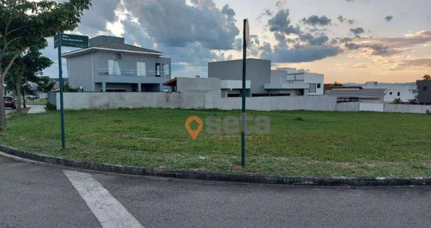 Terreno à venda, 453 m² por r$ 490.000,00 - condomínio terras do vale - caçapava/sp