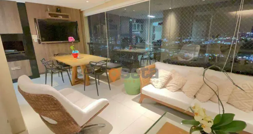 Apartamento com 3 dormitórios à venda, 194 m² por r$ 2.900.000,00 - jardim aquarius - são josé dos campos/sp