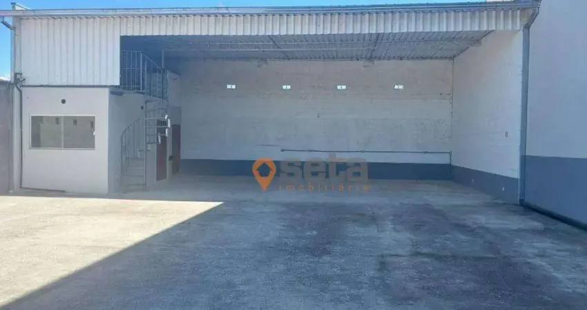 Galpão, 125 m² - venda por r$ 500.000 ou aluguel por r$ 2.300/mês - vila menino jesus - caçapava/sp