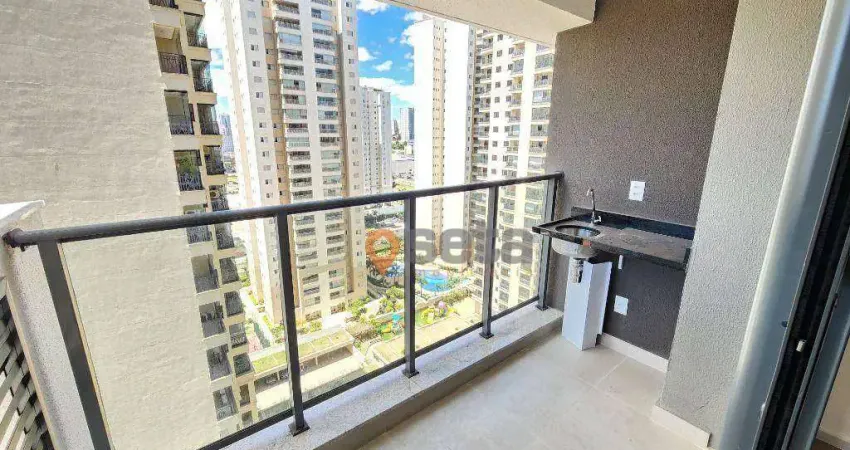Apartamento com 1 dormitório, 34 m² - venda por r$ 475.000,00 ou aluguel por r$ 2.850,00/mês - jardim esplanada - são josé dos campos/sp