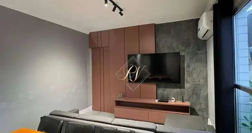 Porteira fechada!!! reformado, 2 dormitórios, vaga demarcada, à 2 quadras da praia em santos!!!