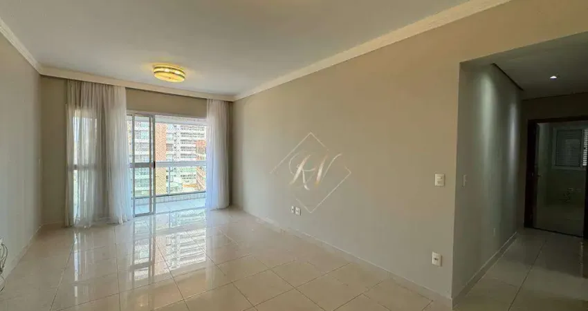 Apartamento com 3 dormitórios para alugar, 105 m² por r$ 7.000,00/mês - aparecida - santos/sp