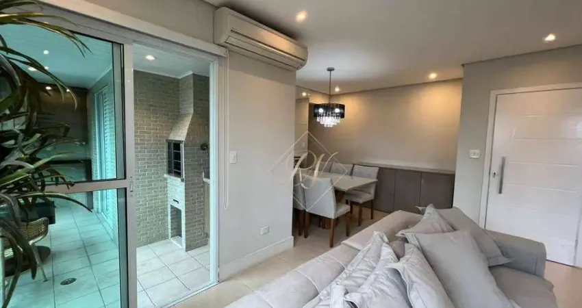 Apartamento com 3 dormitórios para alugar, 128 m² por r$ 8.500,00/mês - embaré - santos/sp