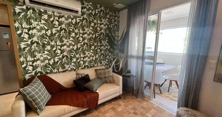 MARAVILHOSO APARTAMENTO, PRÉDIO NOVO, 2 DORMITÓRIOS, SACADA NA SALA, ALZER COMPLETO NO BAIRRO BOQUEIRÃO EM SANTOS!!!