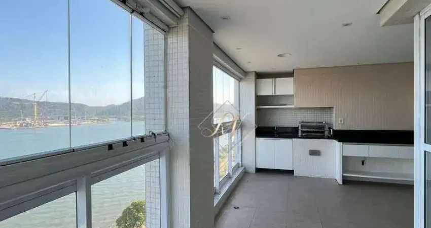 Vista mar incrível, andar alto, varanda gourmet , 3 suítes, lazer completo no bairro ponta da praia!!!