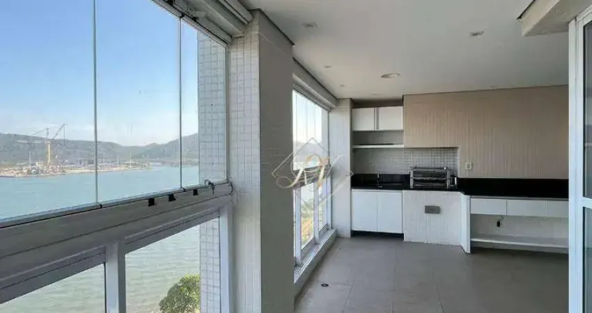 Vista mar incrível, andar alto, varanda gourmet , 3 suítes, lazer completo no bairro ponta da praia!!!