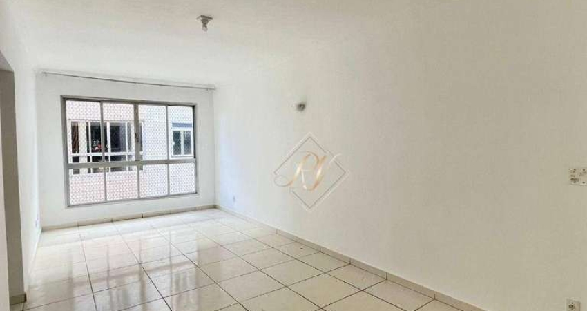 OPORTUNIDADE!!! AREJADO, 2 DORMITÓRIOS, ELEVADOR, VAGA, PORTARIA 24 HORAS NA CIDADE DE SANTOS!!