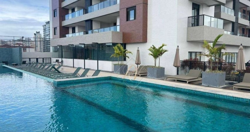 Apartamento com 3 dormitórios à venda, 120 m² por R$ 1.674.000,00 - Aparecida - Santos/SP