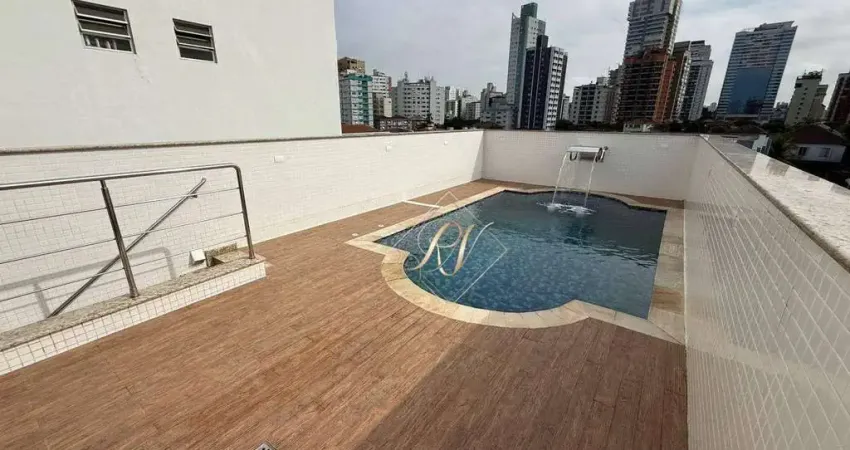 A melhor casa sobreposta alta que você já viu, e no melhor bairro de santos, a ponta da praia!!