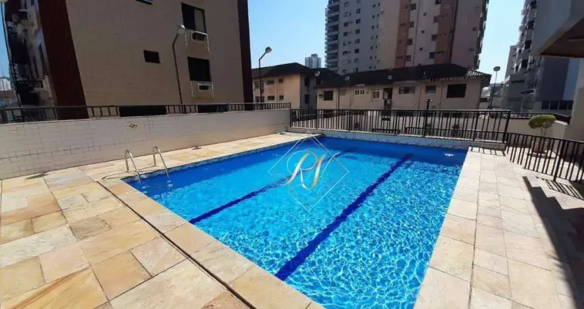 Andar alto, à 2 quadras da praia, sacada na sala, na cidade de santos!!!