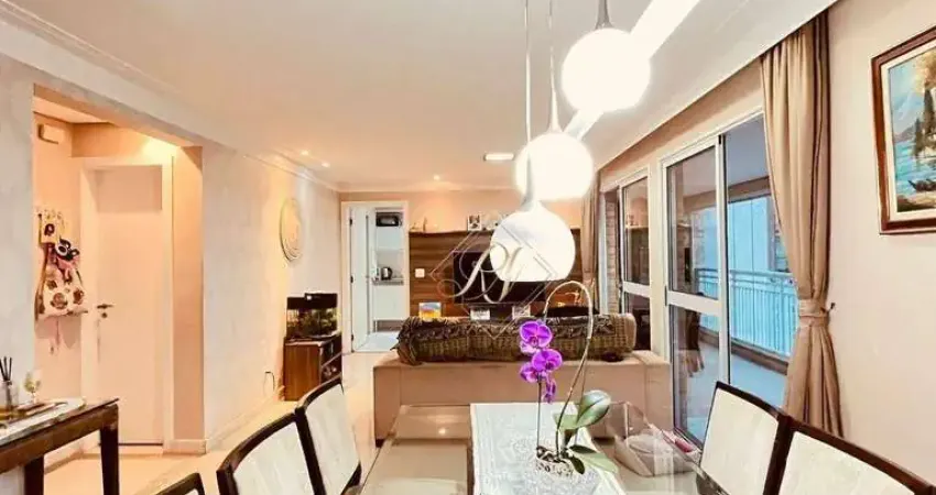 Varanda gourmet com vista parcial mar, 3 suítes amplas, 2 vagas, lazer completo, no bairro gonzaga em santos!!!